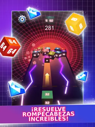Captura de Pantalla 4 FF Diamonds Cube: Brain Puzzle iphone
