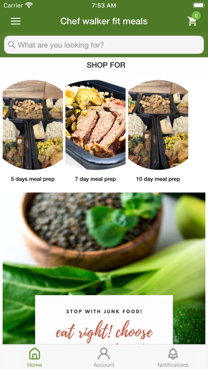 Chef walker fit meals