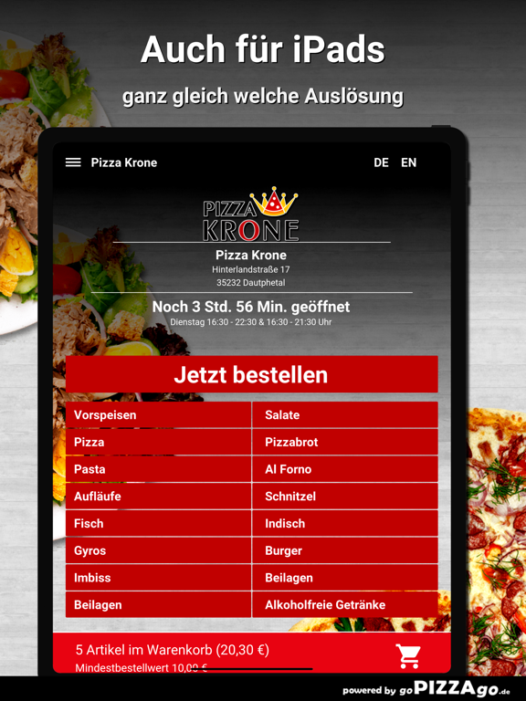 Pizza Krone Dautphetal screenshot 7