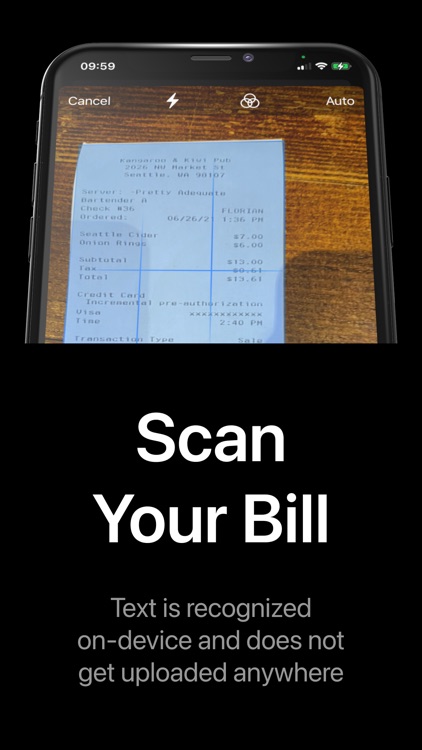 Divvy: Scan and Split Bills