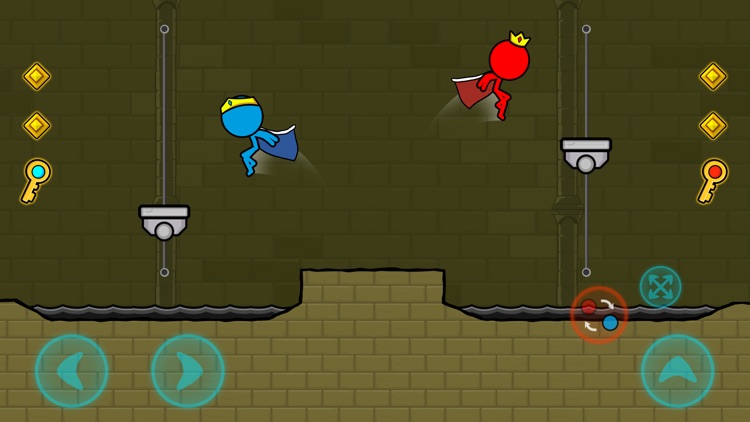 冰与火: 森林迷宫(Red & Blue Stickman) screenshot-5