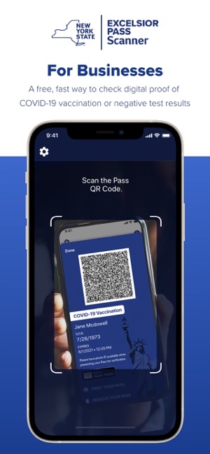 Nys Excelsior Pass Scanner On The App Store