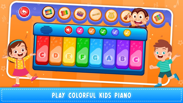 Kids piano: Animal Sounds screenshot-1