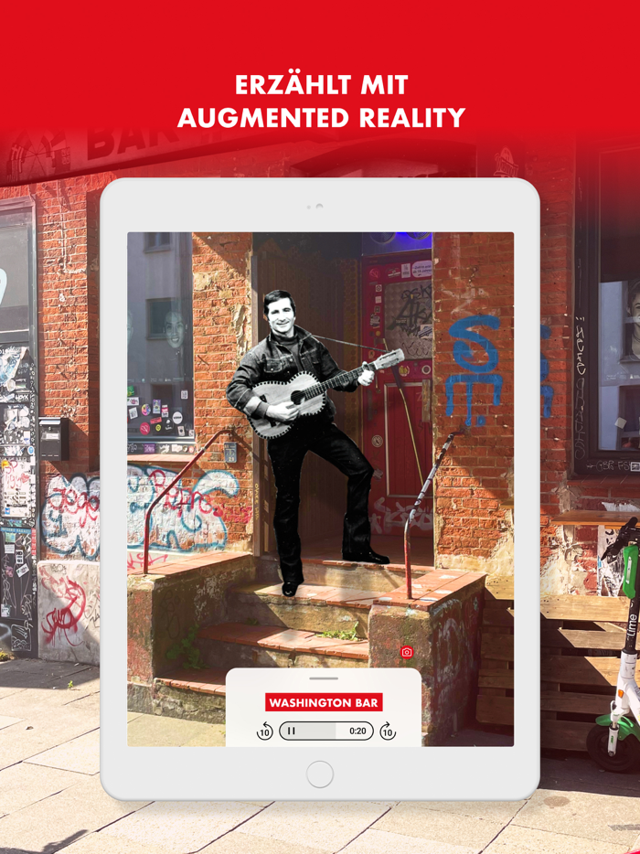 MOPO AR - Zeitreise in Hamburg