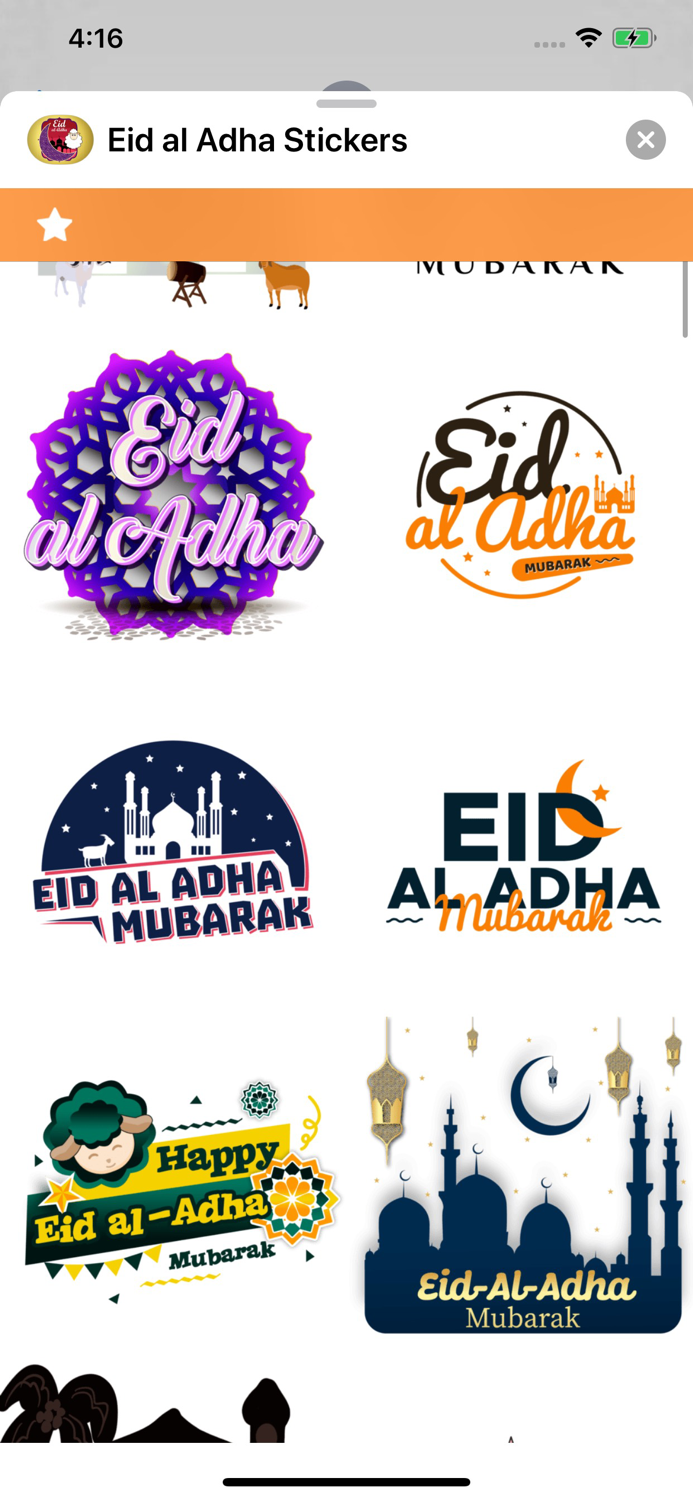 Eid al Adha Stickers