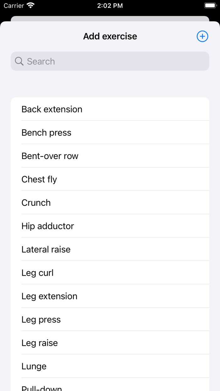 Trenu - Log trainings