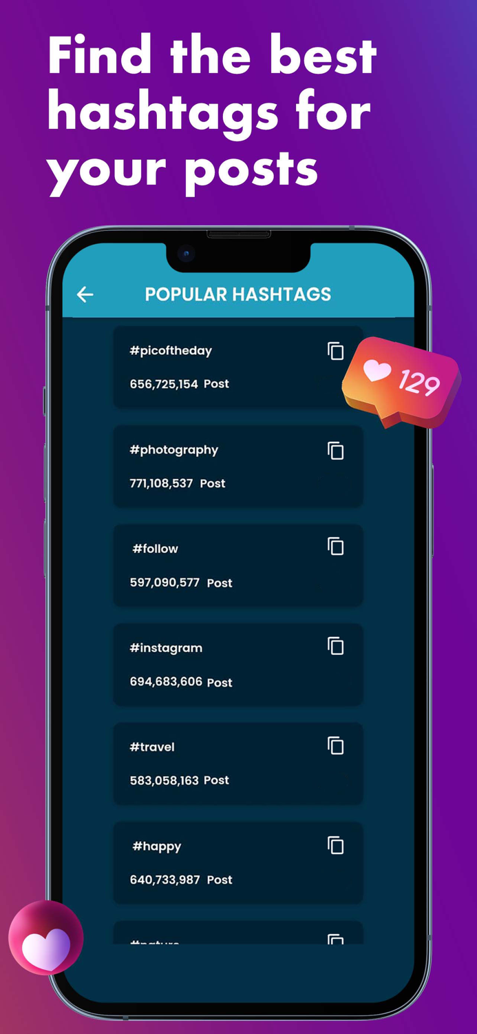 IGtags - Trending Hashtags