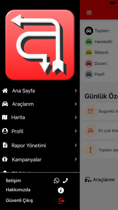 Arte Arac Takip App screenshot 3