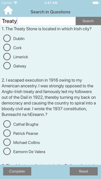 Irish History Quiz screenshot-5