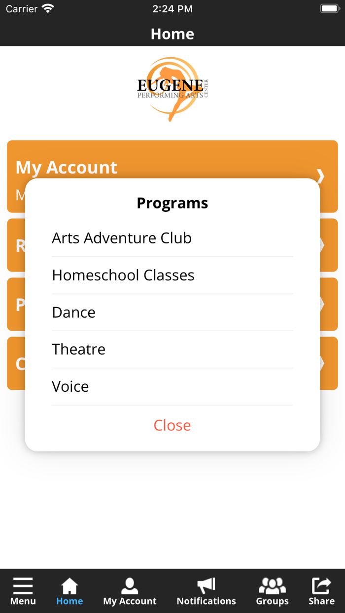 Eugene Performing Arts Center