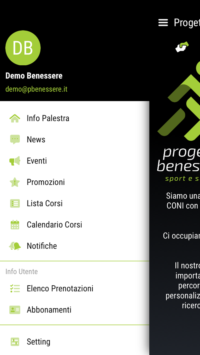 Progetto Benessere - ESMA