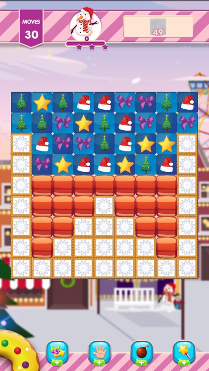 Christmas match 3 santa pop screenshot-3