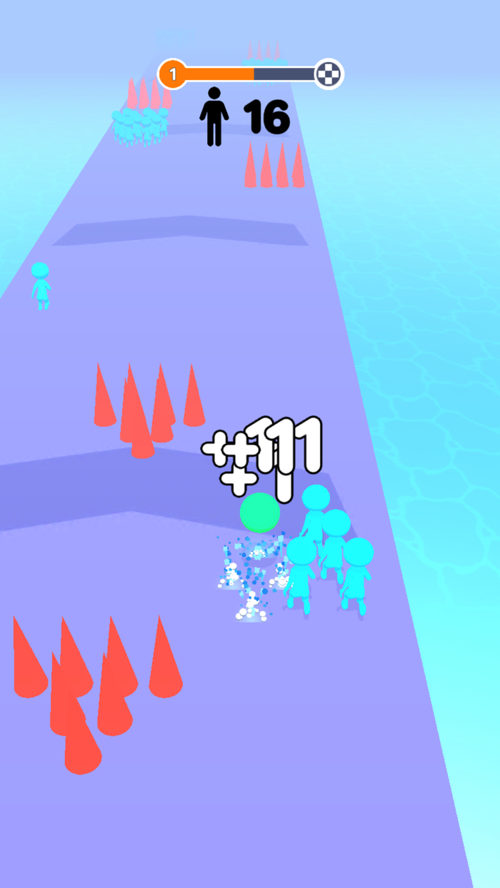 Crowd Rush Bounce and Smash