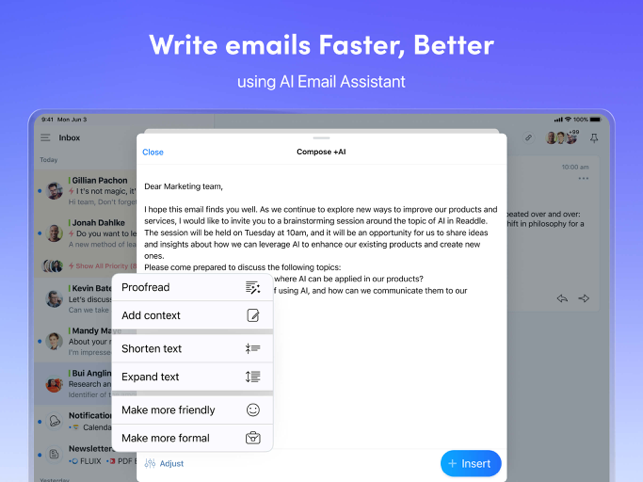 ‎Spark Mail + AI: Email Inbox Screenshot