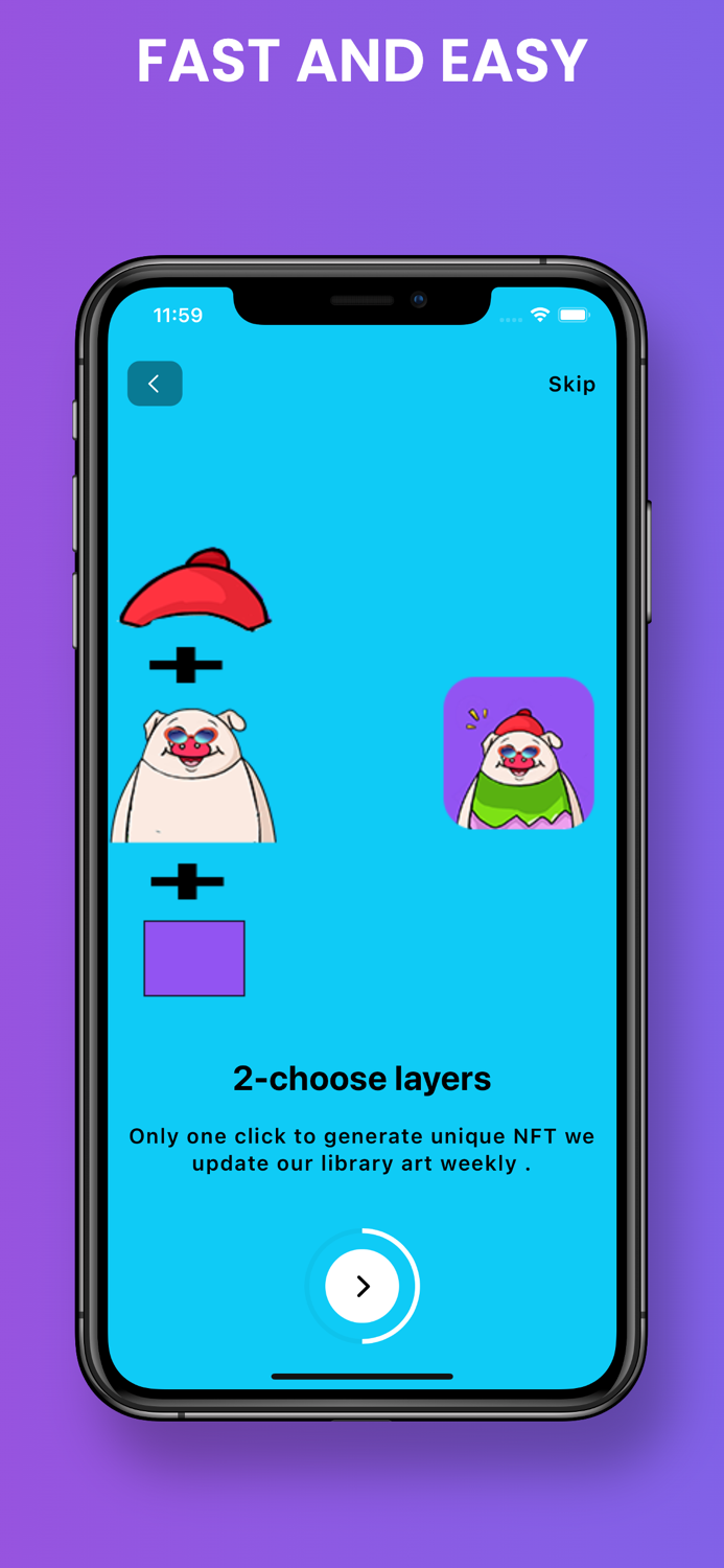 NFT Creator for Art generator