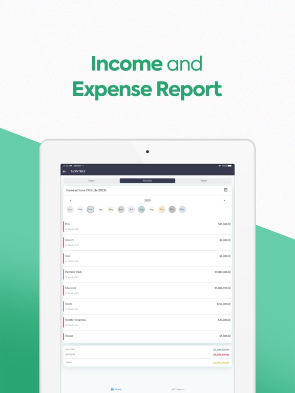 Expense tracker-budget planner screenshot 2