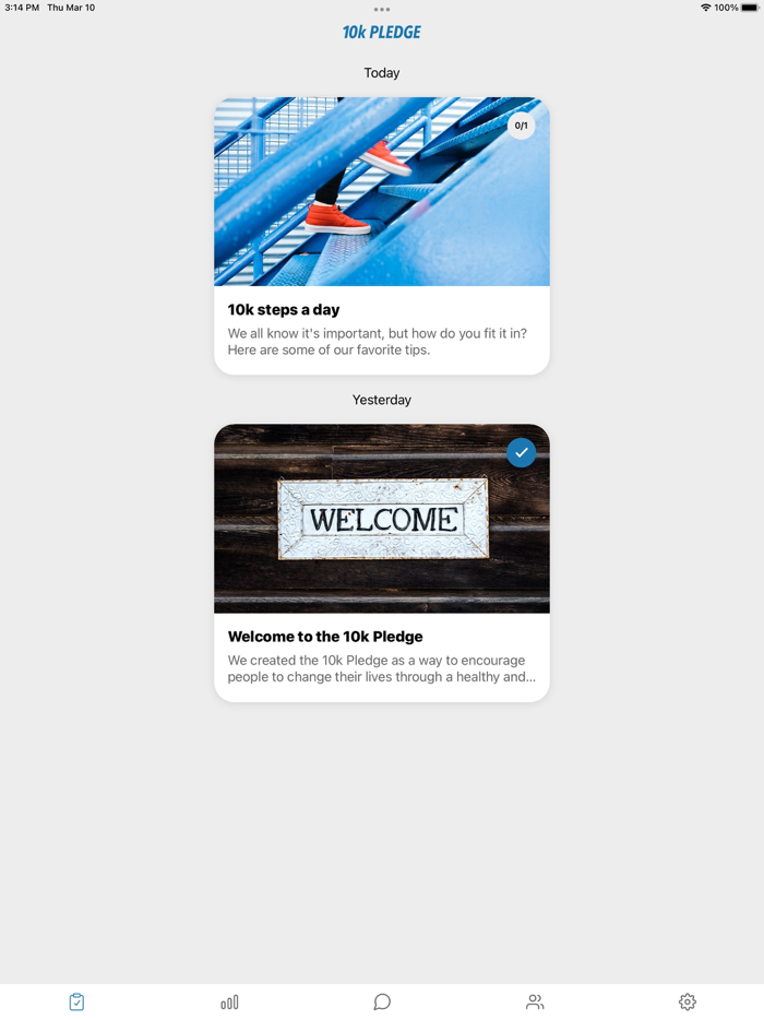 10k Pledge by TruVision