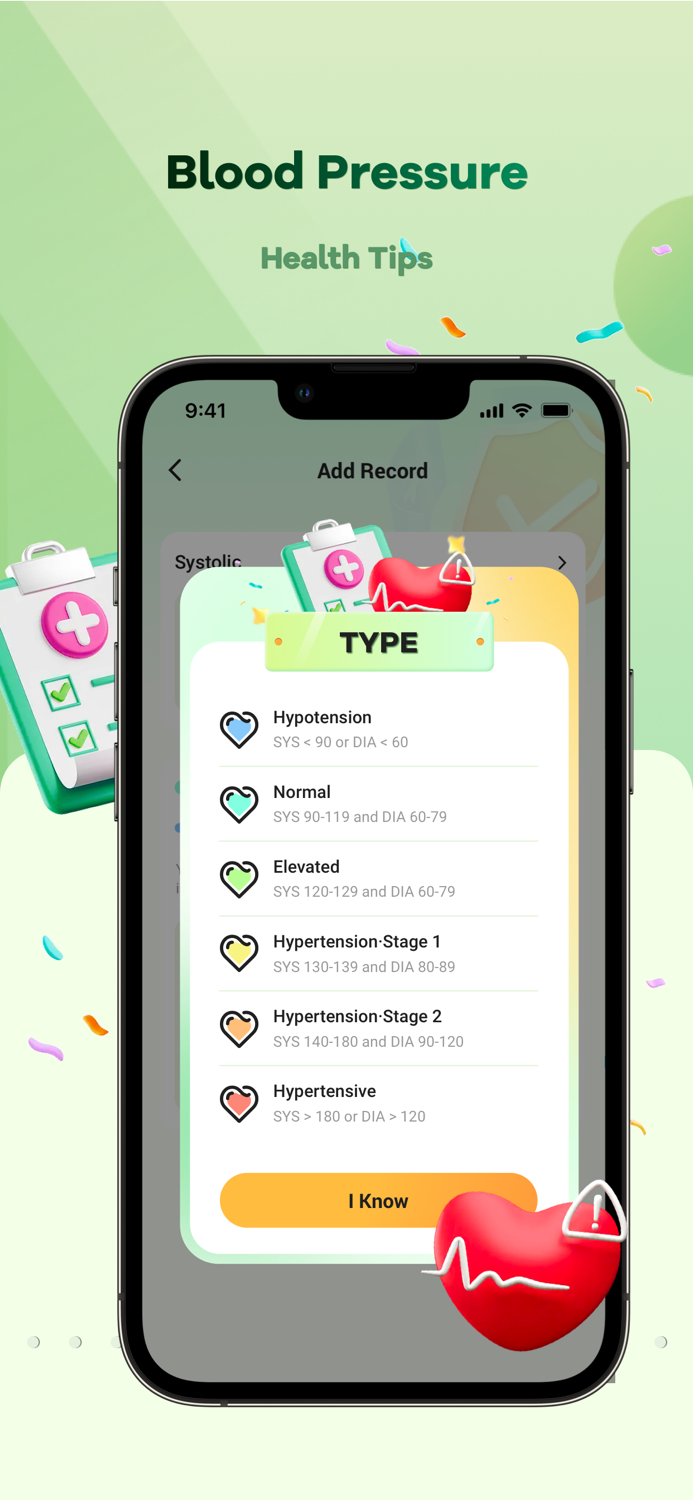 Blood Pressure Monitor App