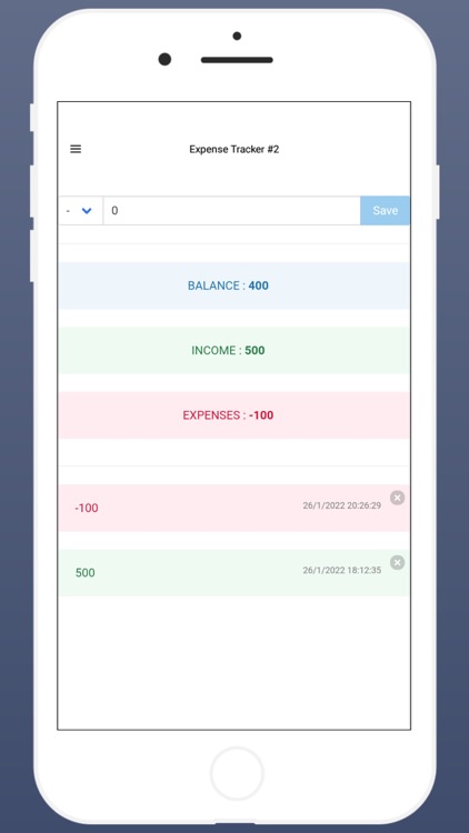 Expense Tracker Manager