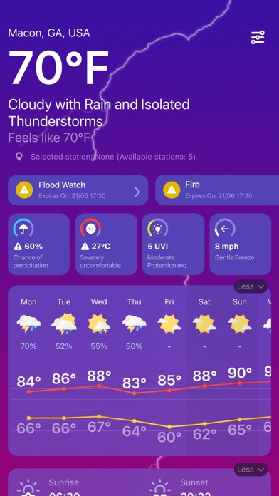 Weather forecast Appº screenshot 4
