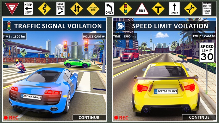 City Car Driving School Sim 3D screenshot-6
