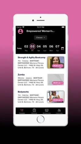 Game screenshot Empowered Women's Fitness hack