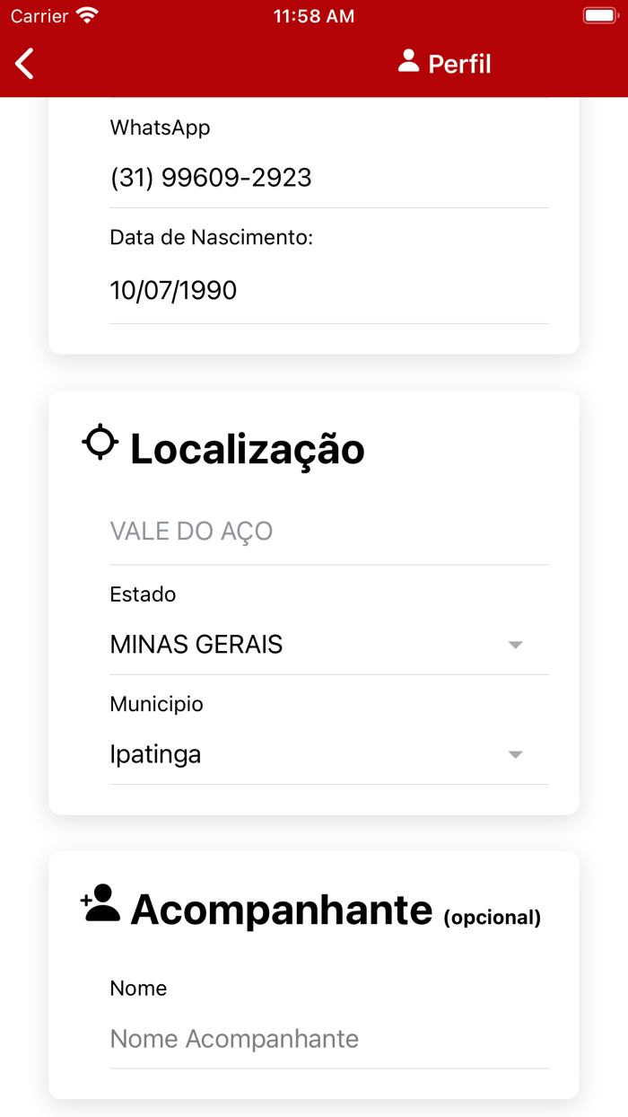 Bate e Volta App