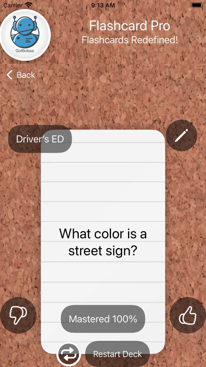 GotBotsss Flashcard Pro