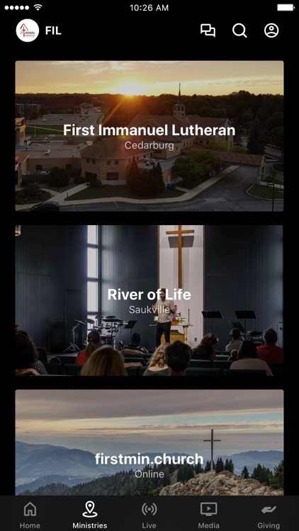 First Immanuel Lutheran Min