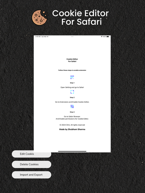 Cookie Editor - For Safariのおすすめ画像2