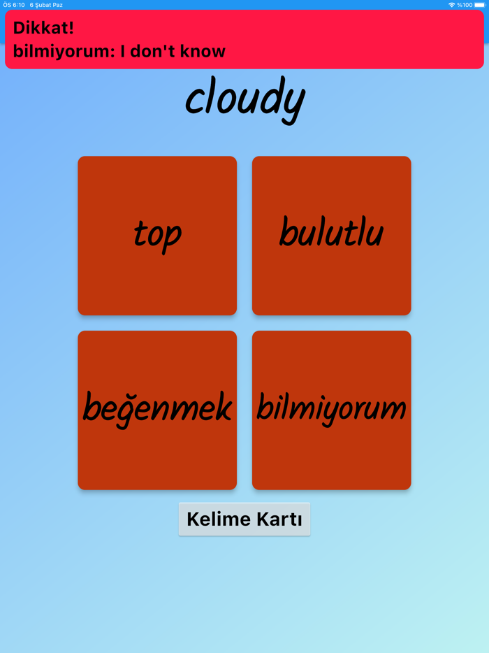 3 Sınıf İngilizce