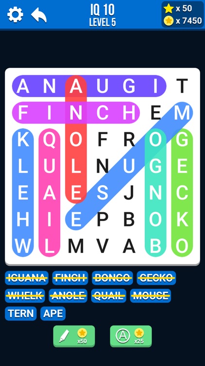 Word Search IQ: Puzzle Games screenshot-3