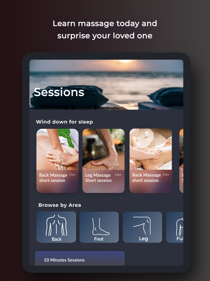 Tacto Massage App for couples