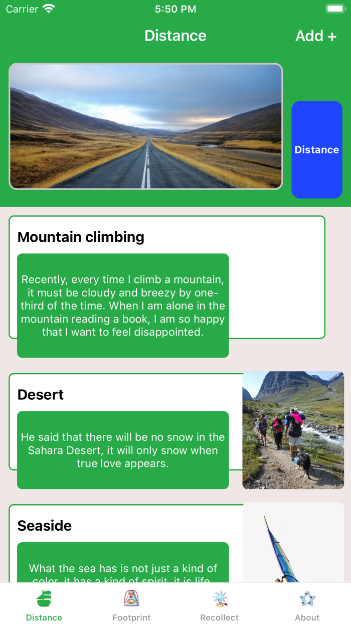 Footprint everywhere