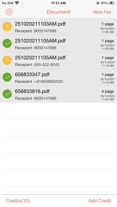 Fax Pro : Send Fax From Iphone screenshot 2