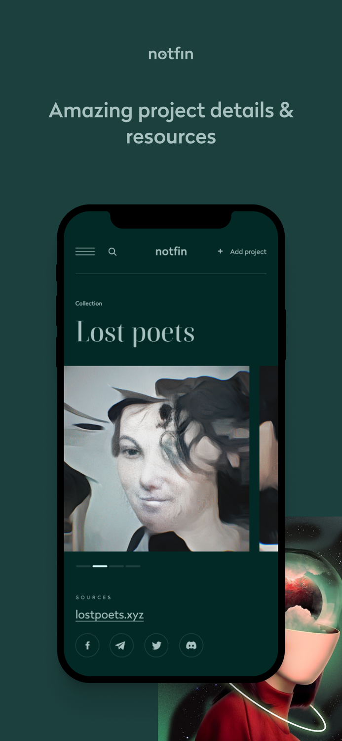 notfin New NFT  crypto art