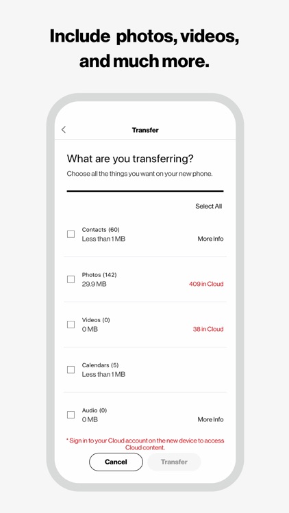 Verizon Content-Transfer