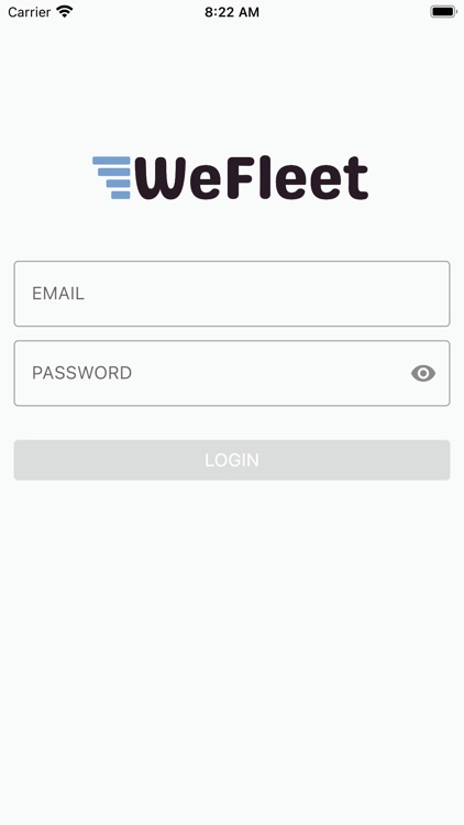 WeFleet Driver App