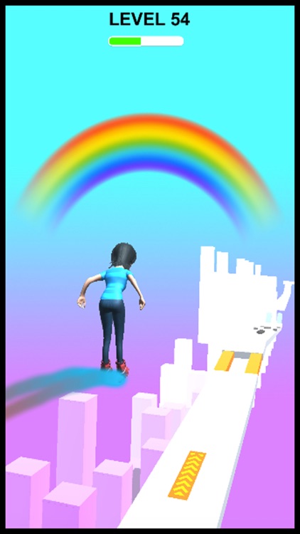 Rainbow Surfer: Sky Skater