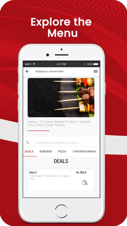 Khan Burger & Restaurant App