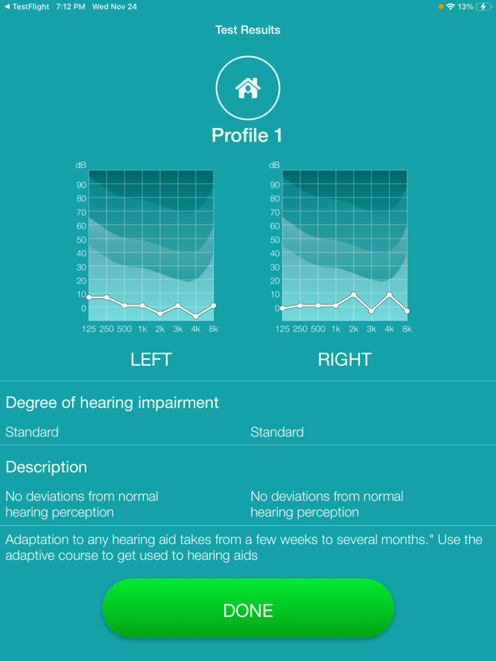 EARMACHINE, HEARING-AID APP