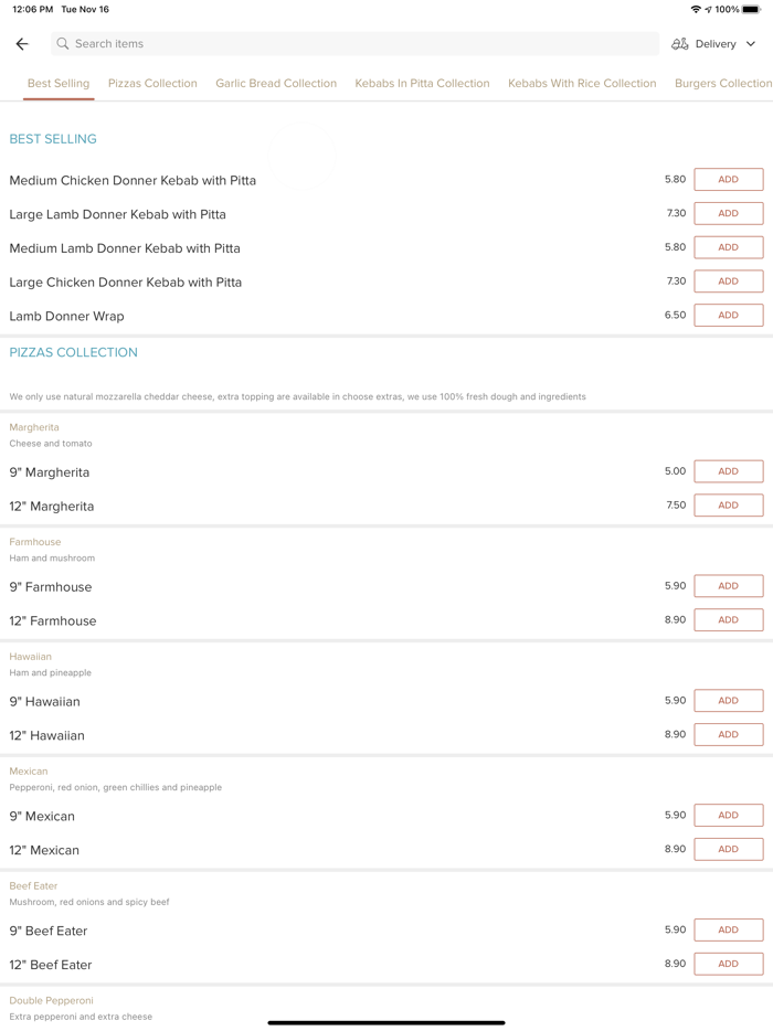 Best West Kebab and Pizza