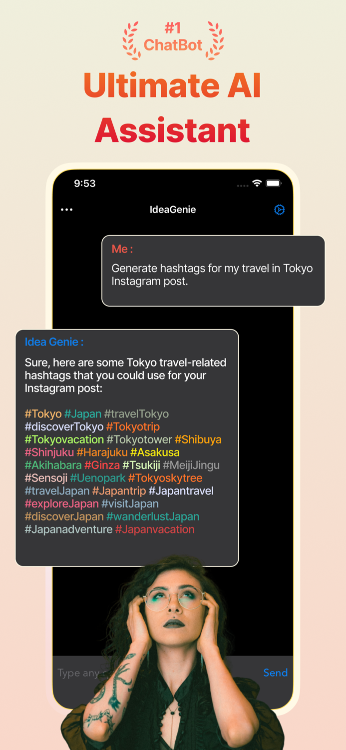 IdeaGenie - your AI assistant
