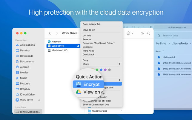 ‎CloudMounter: cloud encryption Screenshot