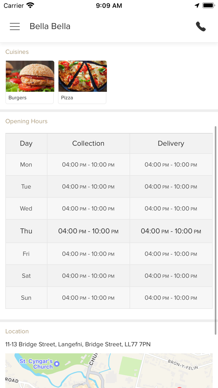 Bella Bella Bridge Street