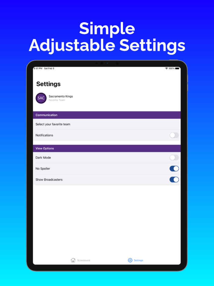 Pull Up BBall NBA Scores