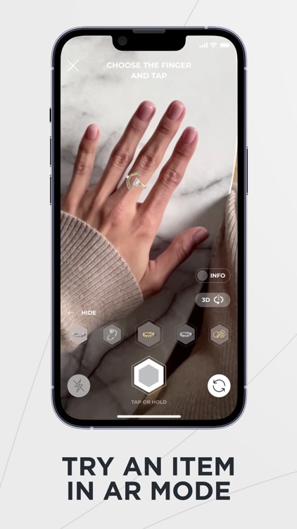 Trillion: AR jewelry try on