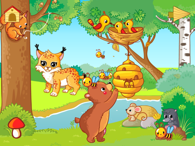 ‎Baby animal games: fun puzzle Screenshot