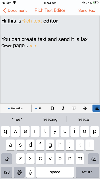 Fax Pro : Send Fax From Iphone screenshot 4