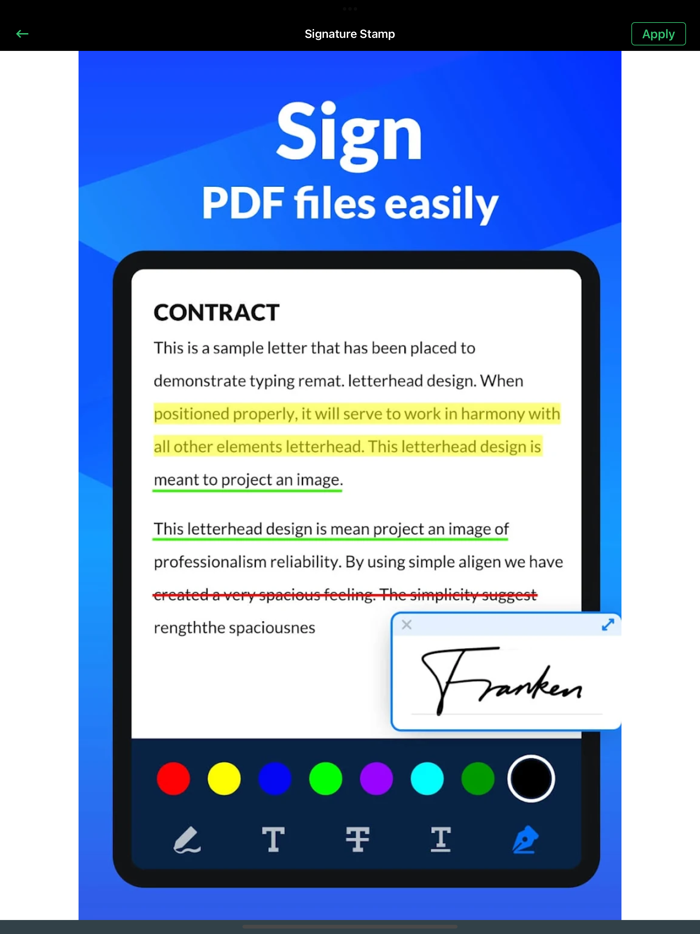 PDF Scan ProApp for Documents